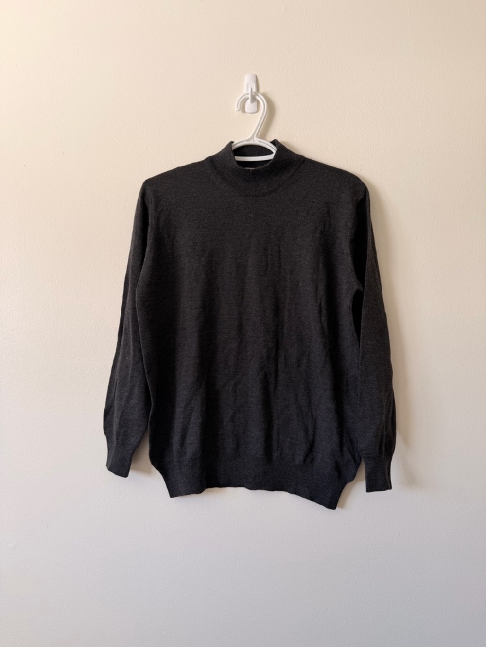 Fabiana Filippi Gray Turtleneck Sweater
